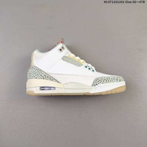 Air Jordan 3 Retro AIR JORDAN FJ9479-100 36 36 5 37 5 38 38 5 39 40 Lifestyle - Unisex (BS-67587)