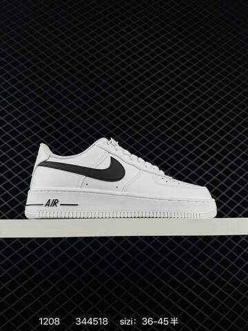 Nike Air Force 1 Low Multi-color Options White Light Grey With Gold Mini Swoosh Black White Navy White With Gum Sole Sail White With Black Mini Swoosh EU 36-45 5 Lifestyle - Unisex (BS-73801)