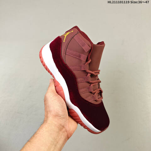 Jordan Air Jordan 11 Retro Concord Maroon-red 36 47 Basketball - Unisex (BS-63488)