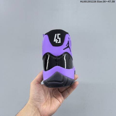 Jordan Air Jordan 11 Retro High Purple Black 36 47 5 Basketball - Unisex (BS-67262)