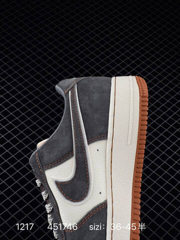 Nike Air Force 1 07 Low x The North Face Charcoal Gray White Gum EU 36-45 Lifestyle - Unisex (BS-73640)