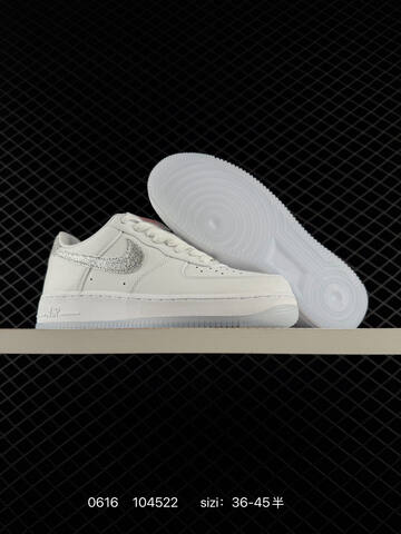 Nike Air Force 1 07 Low White Dark Blue EU 36-45 Skate Shoe - Unisex (BS-70746)