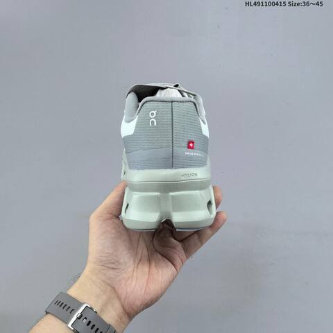 On Cloudmonster Void Light Mint Grey White EU 36-45 Running Shoe Running Sneakers - Unisex (BS-69606)