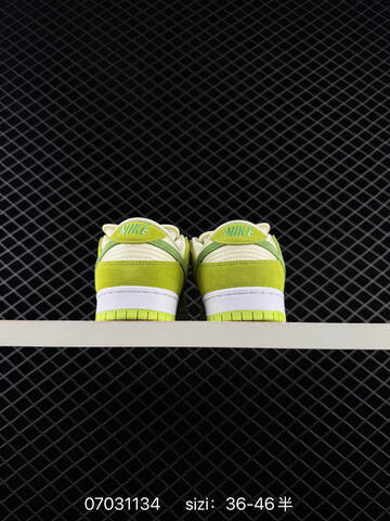 Nike SB Dunk Low Pro Lime Green Off White White EU 36-46 Skate - Unisex BS-70421