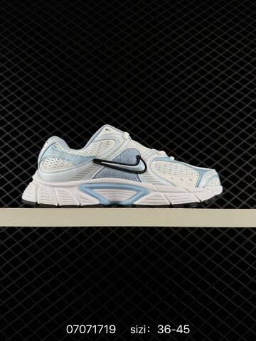 Nike V5 Runner White Cream Black Silver Light Blue EU 36-45 Running - Unisex (BS-70365)