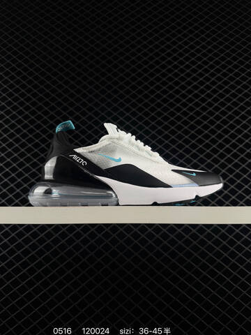 Nike Air Max 270 Grey Black White Red EU 36-45 Running - Unisex (BS-71399)