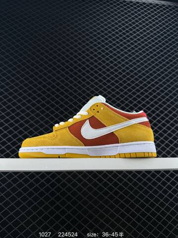 Nike SB Dunk Low Pro Yellow Brown White Pink EU 36-45 Skate - Unisex (BS-74531)