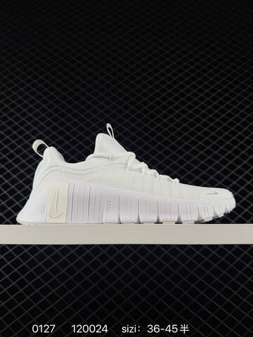 Nike Free Metcon 6 White Light Grey 36-45 Training - Unisex (BS-72935)
