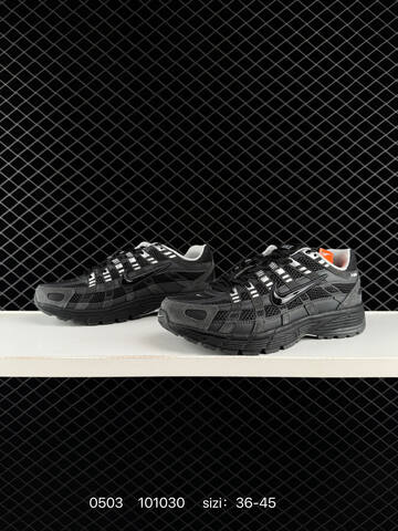 Nike P-6000 Black Grey White EU 36-45 Running - Unisex (BS-71708)