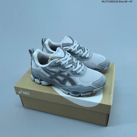 Asics Gel-NYC RGD Grey Blue Black EU 36-47 Running Shoe Running Sneakers - Unisex (BS-69037)