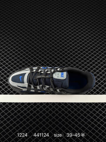 Nike P-6000 IF6199-002 Black Silver White Blue EU 39-45 5 Running - Unisex (BS-73523)