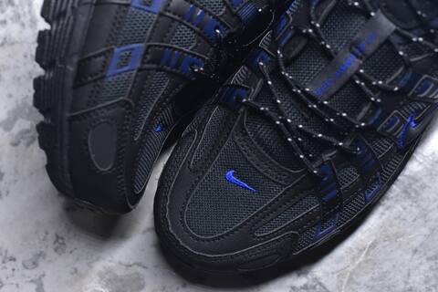 Nike P-6000 Black Royal Blue Running Shoe BS-59666