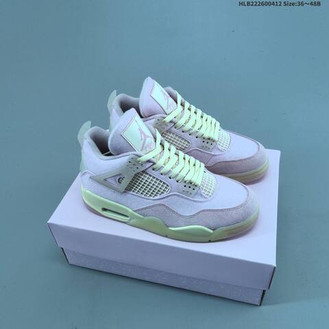 Jordan Air Jordan 4 Retro Light Pink Cream EU 36-48 Basketball - Unisex (BS-66219)