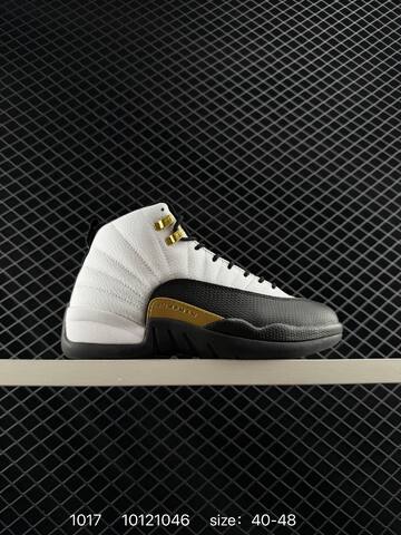 Jordan Air Jordan 12 Retro Black Red EU 40-48 Basketball Shoe - Men's (BS-80500)