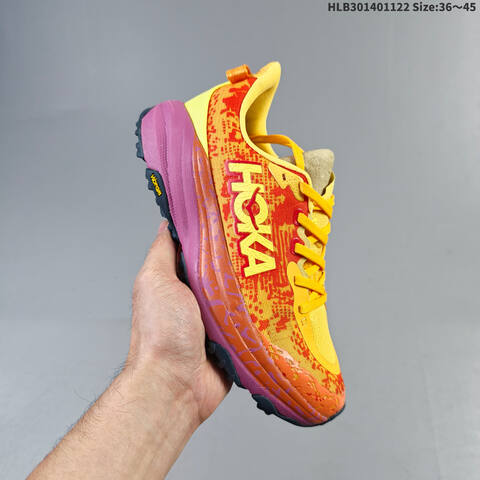 HOKA ONE ONE Speedgoat 6 Black Grey EU 36-45 Trail Shoe Trail Running Sneakers - Unisex (BS-69454)