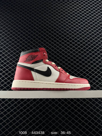 Jordan Air Jordan 1 Retro High OG Black Red White EU 36-45 Basketball Shoe - Unisex (BS-80563)