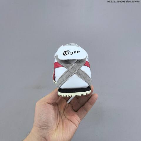 Onitsuka Tiger Mexico 66 White Grey Red Black Cream EU 36-45 Sneaker Casual Sneakers - Unisex (BS-69022)
