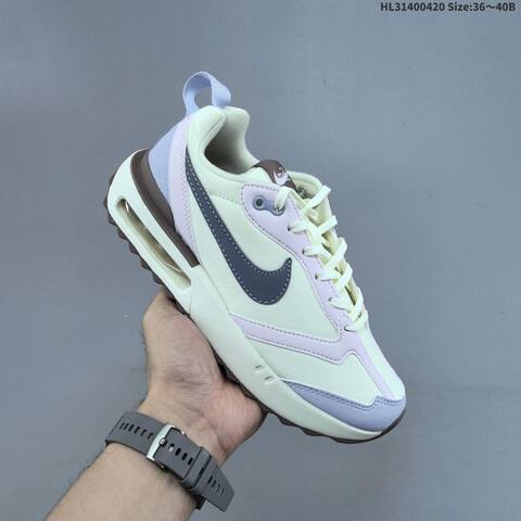 Nike Air Max Dawn Cream Light Purple Light Pink Slate Brown EU 36-40 Sneaker - Unisex BS-60635