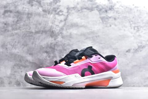 On The Roger Pro Hot Pink Black White Orange EU 36-47 Tennis Shoe Casual Sneakers - Unisex (BS-59560)