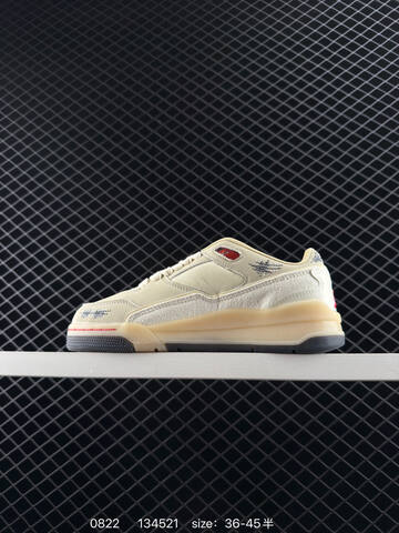 Jordan Air Jordan 4 Retro Beige Cream Grey Red EU 36-45 Basketball Shoe - Unisex (BS-80857)