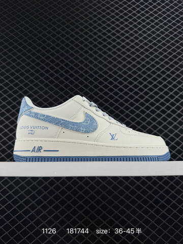 Nike Air Force 1 07 Low White Black 36-45 Casual - Unisex (BS-73983)