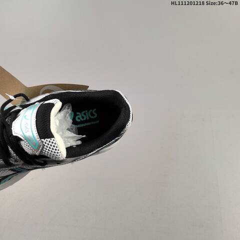ASICS Gel Kayano 14 Silver White Black Turquoise EU 36-47 Running Shoe Running Sneakers - Unisex (BS-69140)
