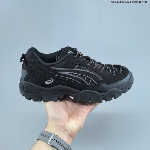 ASICS Gel-Pickax Black Dark Gray EU 36-45 Trail Shoe Trail Running Sneakers - Unisex BS-68978