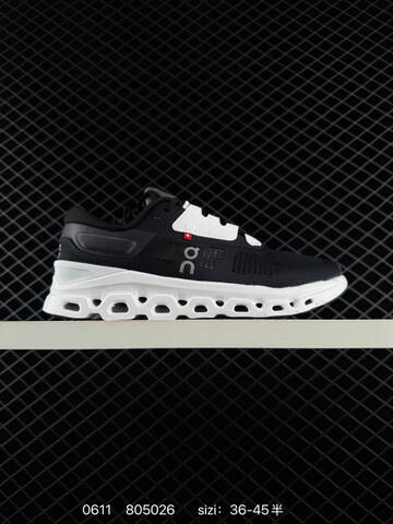 On Cloudstratus Black White EU 36-45 Running - Unisex (BS-70833)