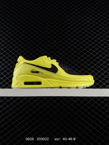 Nike Air Max 90 Neon Yellow Black Black White EU 40-46 Sneaker - Men's (BS-70532)