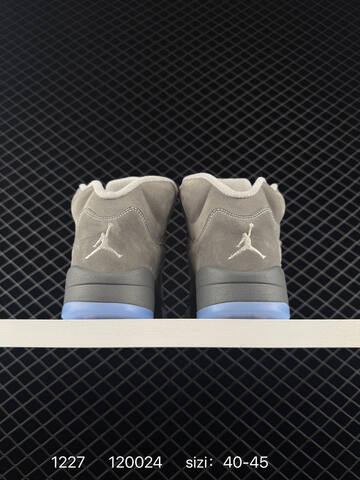 Jordan Air Jordan 5 Retro High Grey White Ice Blue EU 40-45 Basketball Shoe - Men s BS-79981