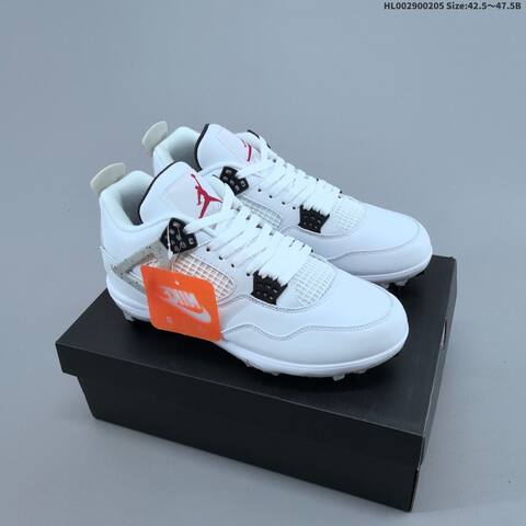 Air Jordan 4 TD White Cement AIR JORDAN 4 Aj4 Lifestyle BS-66694