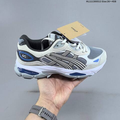 ASICS Gel NYC 2 0 Brown Black Gray White EU 36-45 Running Shoe Running Sneakers - Unisex (BS-68839)
