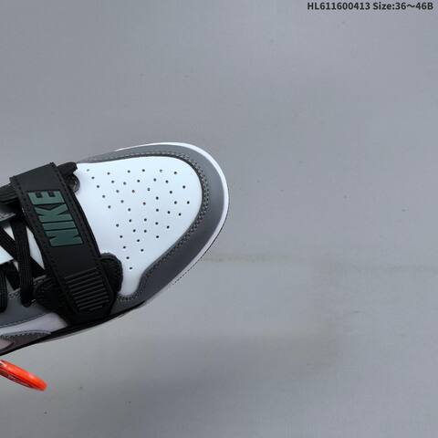 Nike Air Jordan Legacy 312 White Gray Black Green 36 46 Lifestyle - Unisex (BS-66206)