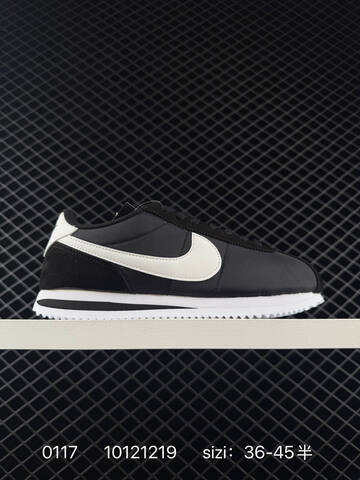 Nike Classic Cortez SE HF0263-001 Black White EU 36-45 5 Casual - Unisex (BS-73101)