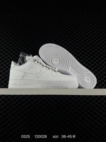 Nike Air Force 1 07 White Silver EU 36-45 Lifestyle - Unisex (BS-71216)