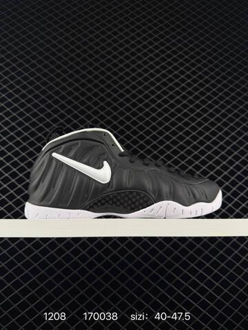 Nike Air Foamposite One Black White EU 40-47 5 Basketball - Men's (BS-73793)