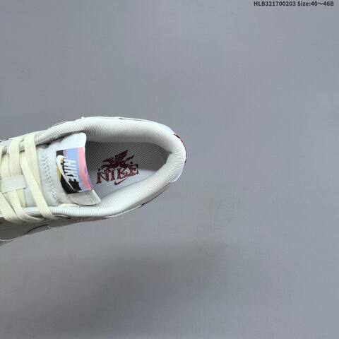 Nike SB Dunk Low Pro Light Off White Burgundy EU 40-46 Skate Shoe - Men s BS-61565