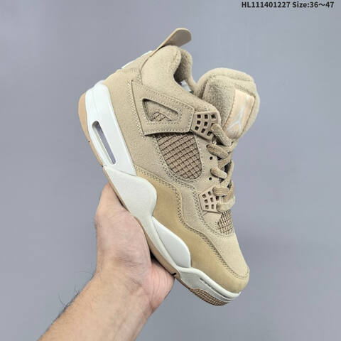 Jordan Air Jordan 4 Retro Blue Denim Light Blue White Gum 36 47 Lifestyle - Unisex (BS-67231)