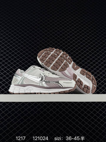 Nike Air Zoom Vomero 5 Black White Grey And Cream Pink Brown Silver EU 36-45 Running - Unisex (BS-73641)