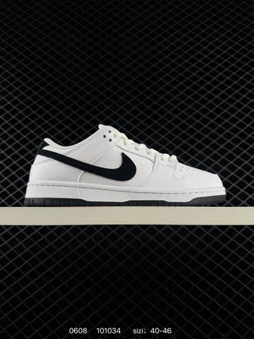 Nike SB Zoom Dunk Low Pro White Black 40-46 Skate - Men's (BS-70893)