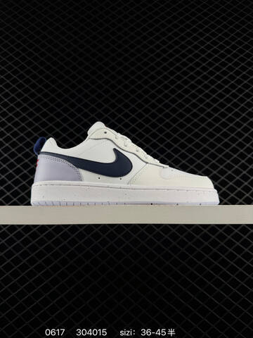Nike Court Borough Low 2 White Navy Blue Grey Red EU 36-45 Skate Shoe - Unisex (BS-70726)