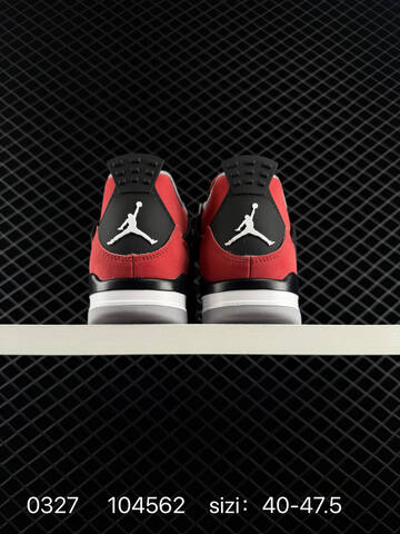Jordan Air Jordan 4 Retro Toro Bravo Red Black White Grey EU 40-47 5 Basketball Shoe - Men s BS-79592