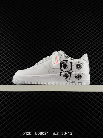 Nike Air Force 1 Low Camouflage Olive With Light Beige Swoosh Olive Midsole White With Black Ink Detail EU 36-45 Lifestyle - Unisex (BS-71863)