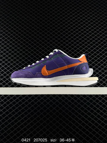 Nike Vaporwaffle Sacai Dark Iris Orange Purple Orange Sail Red Blue White Grey Red Blue Mesh EU 36-45 Lifestyle - Unisex (BS-71958)