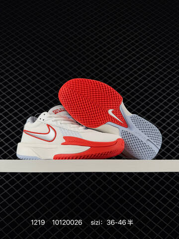 Nike Air Zoom GT Cut 3 White Red Black 36-46 Basketball - Unisex (BS-73602)