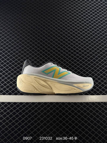 New Balance Fresh Foam X More V5 Black Off White Silver EU 36-45 Running Shoe Unisex BS-82862