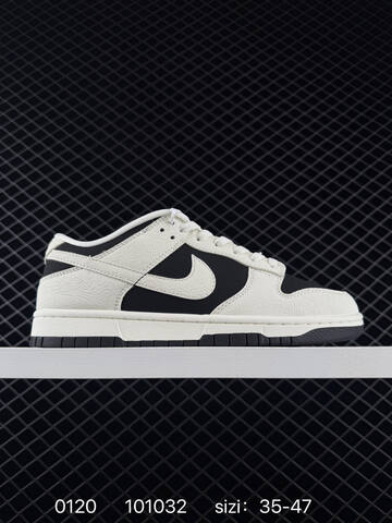Nike Dunk Low Retro Black White 35-47 Skate - Unisex (BS-73061)