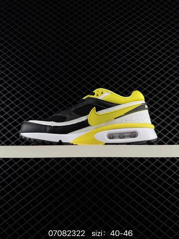 Nike Air Max BW OG Black Yellow White EU 40-46 Lifestyle - Men's (BS-70338)