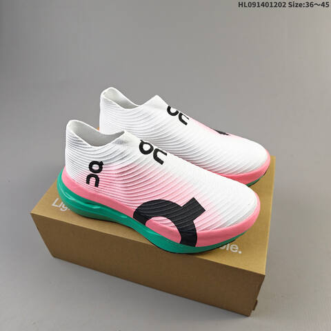 On Cloudboom Strike LS White Black Pink Purple Orange EU 36-45 Running Shoe Running Sneakers - Unisex (BS-69756)