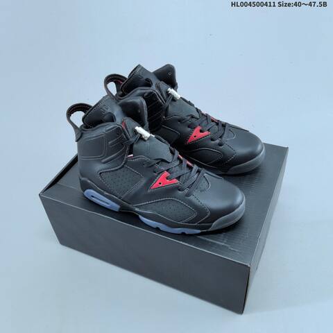 Jordan Air Jordan 6 Retro Bin 23 Black Red EU 40-47 5 Basketball - Men's (BS-66242)